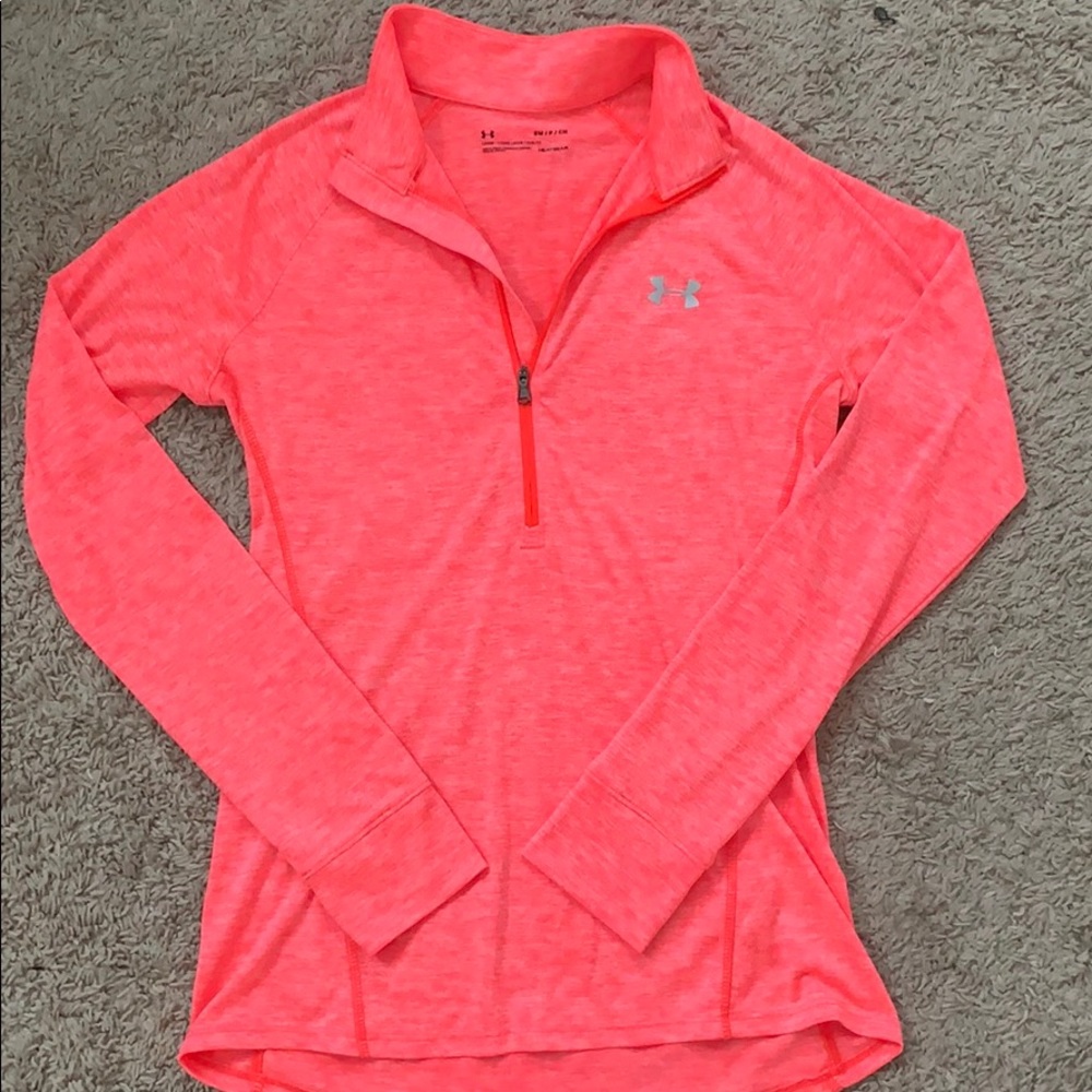 Under armour half zip